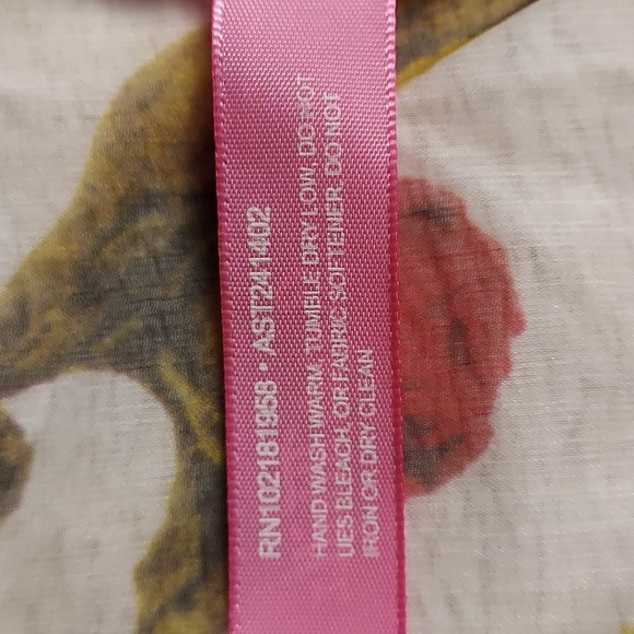 Dolls Kill Sugar Thrillz NWT White Red Rose Sheer Chiffon Babydoll Mini Dress M - Picture 8 of 8